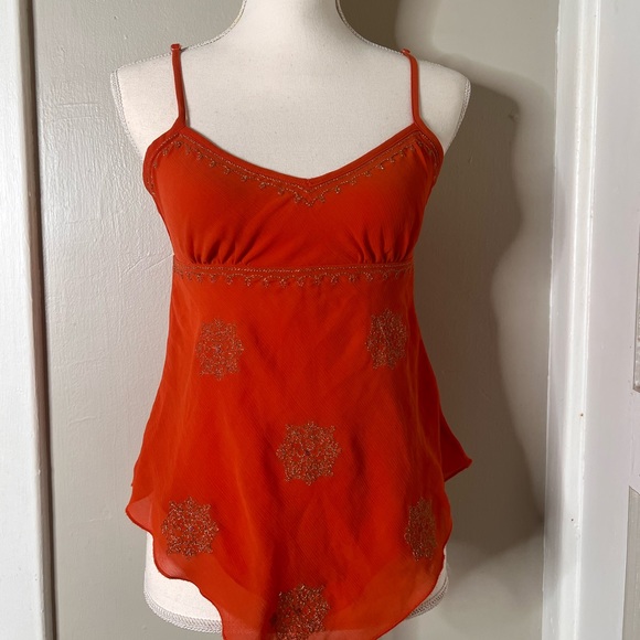 Women’s New York & Company handkerchief blouse - Picture 1 of 3